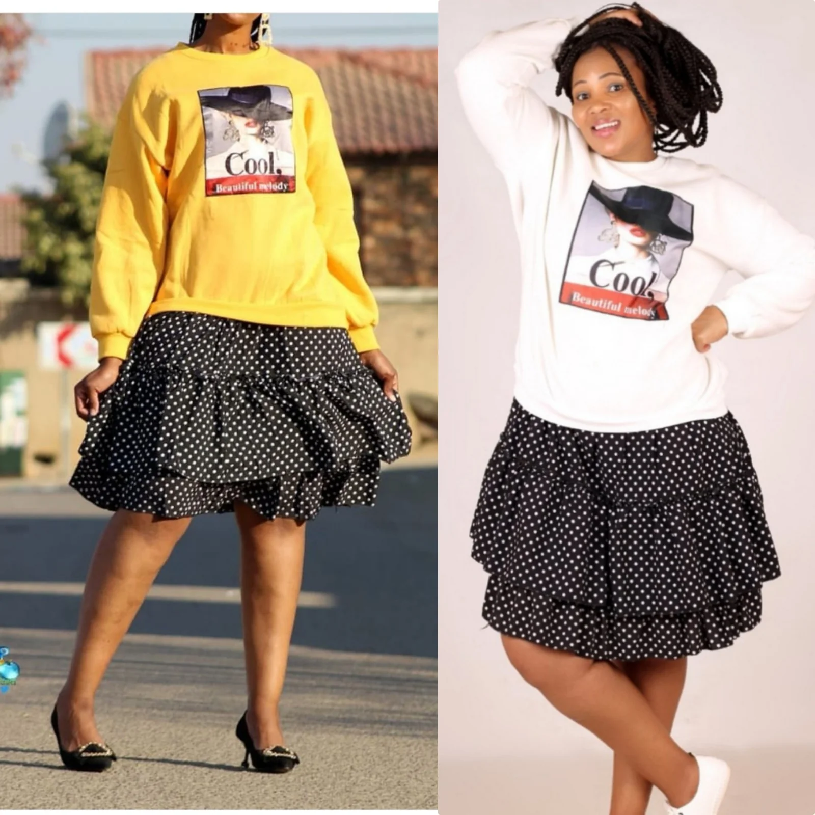 Character Print Sweater Dress - Image 12
