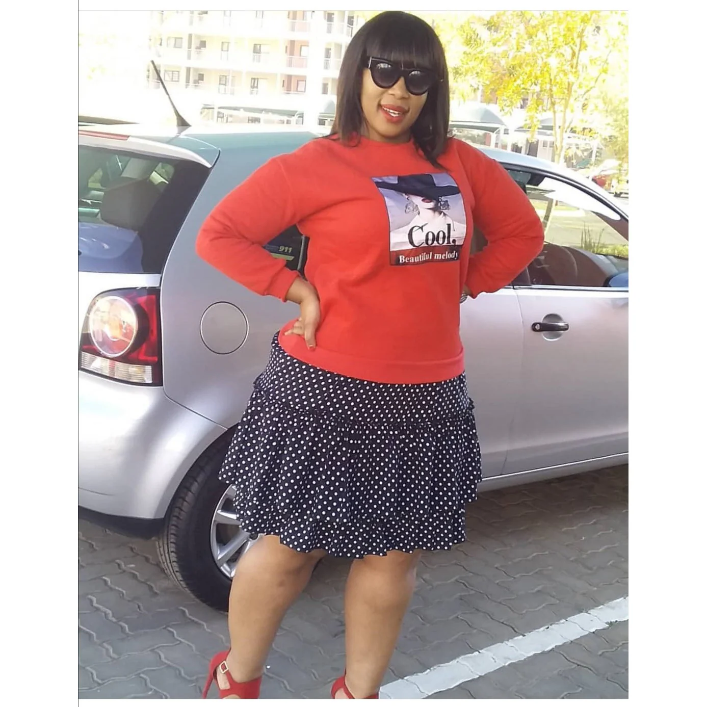 Character Print Sweater Dress - Image 13