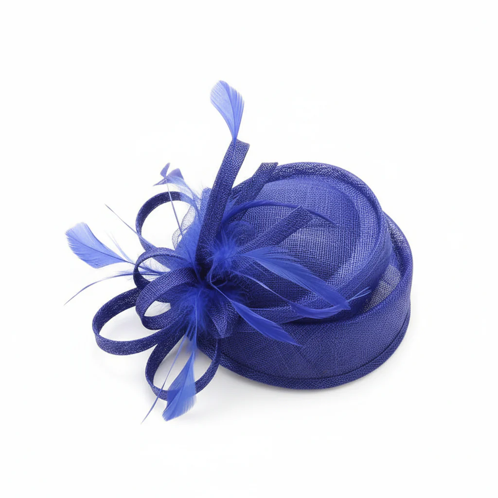 Chic Feather Fascinator Hat - Image 3
