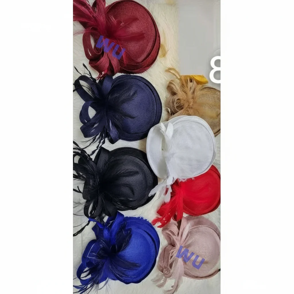 Chic Feather Fascinator Hat - Image 4
