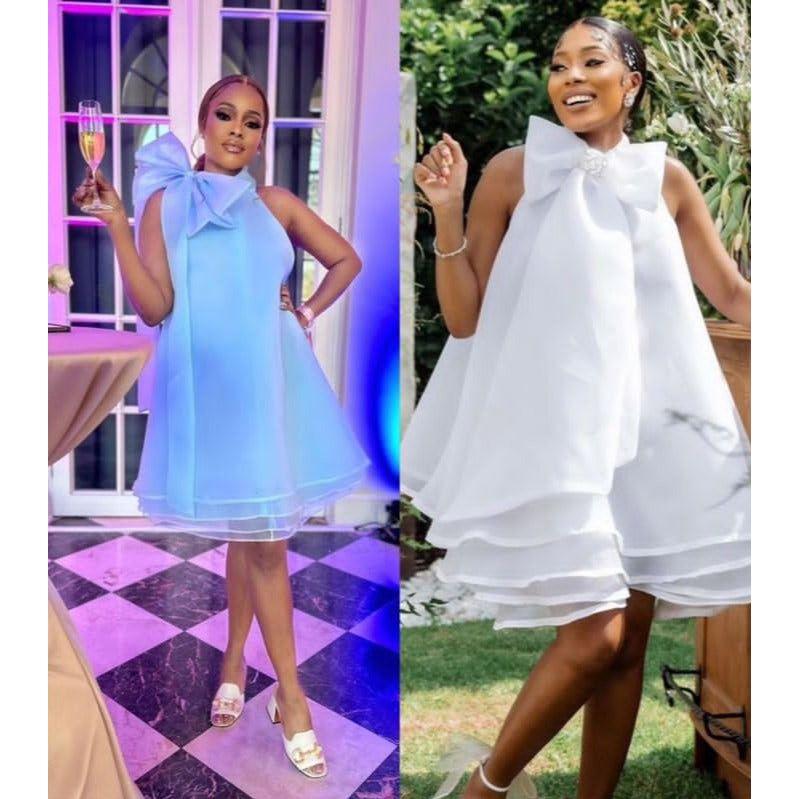 Chiffon Bubble Dress - Image 3