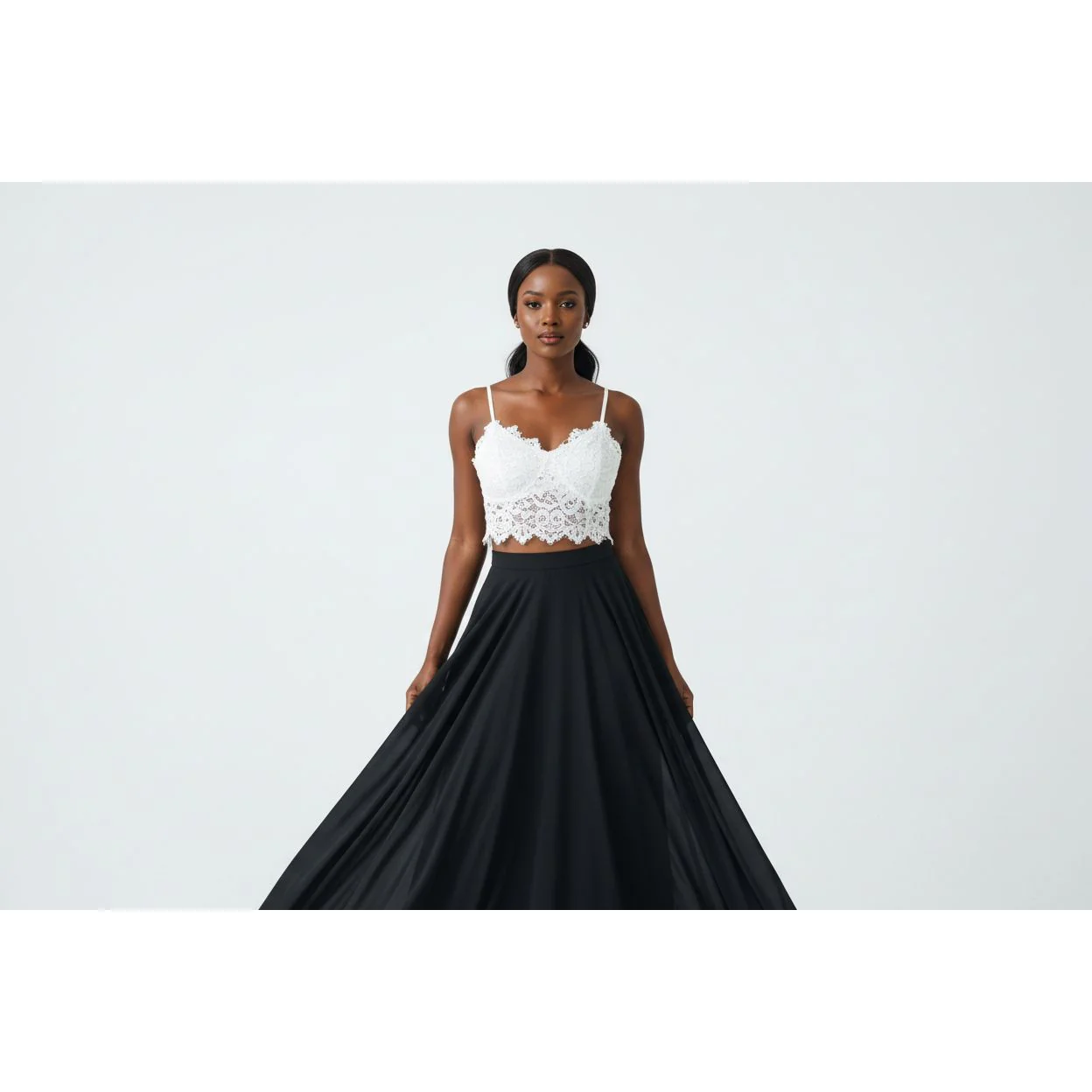 Chiffon Long Maxi Skirts - Image 2