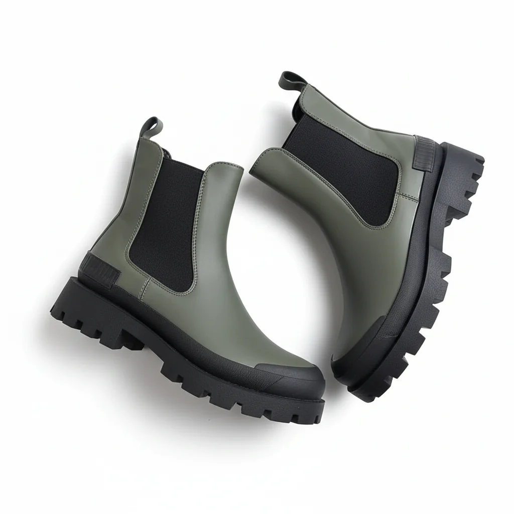 Chunky Heel Project Ankle Boots - Image 3