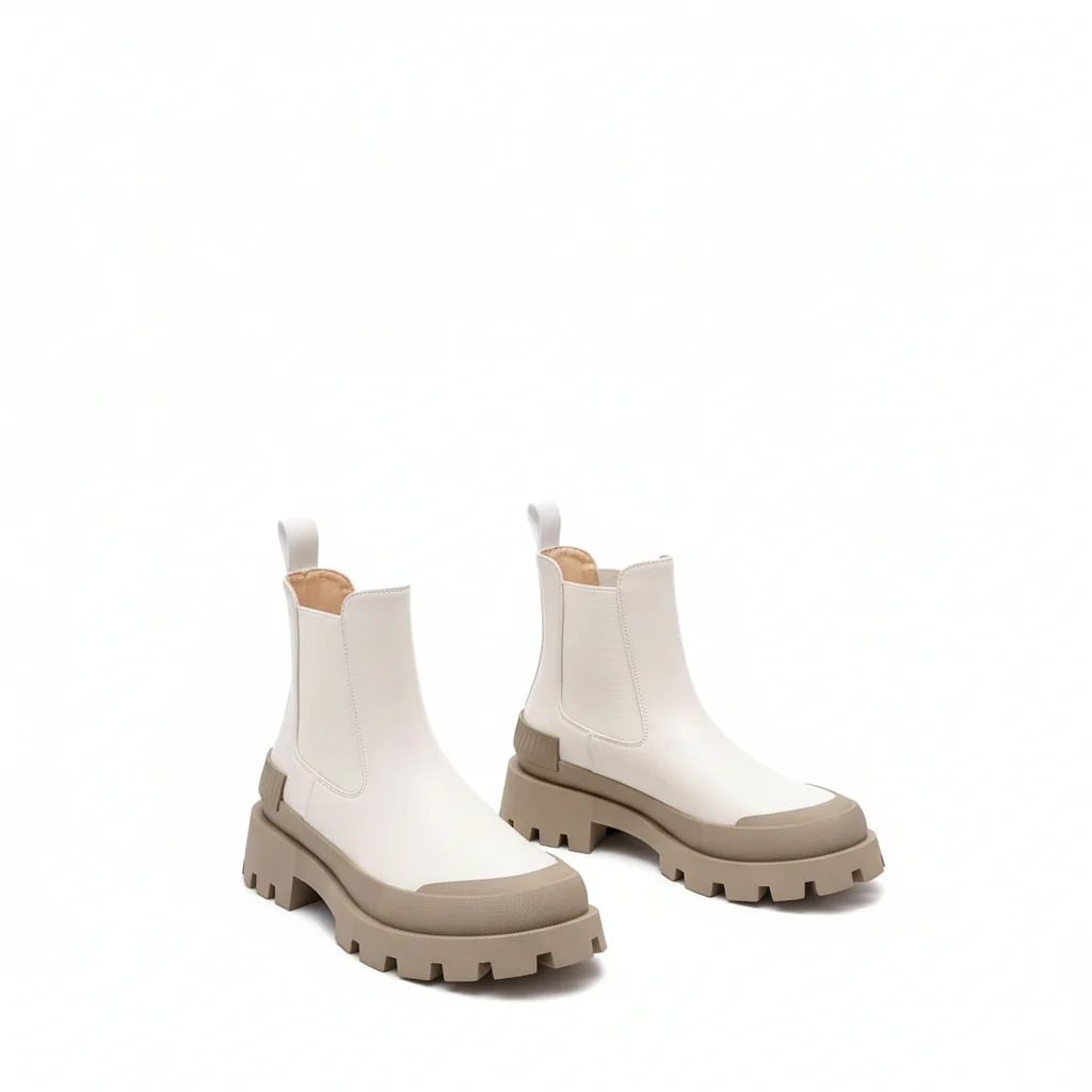 Chunky Heel Project Ankle Boots - Image 4