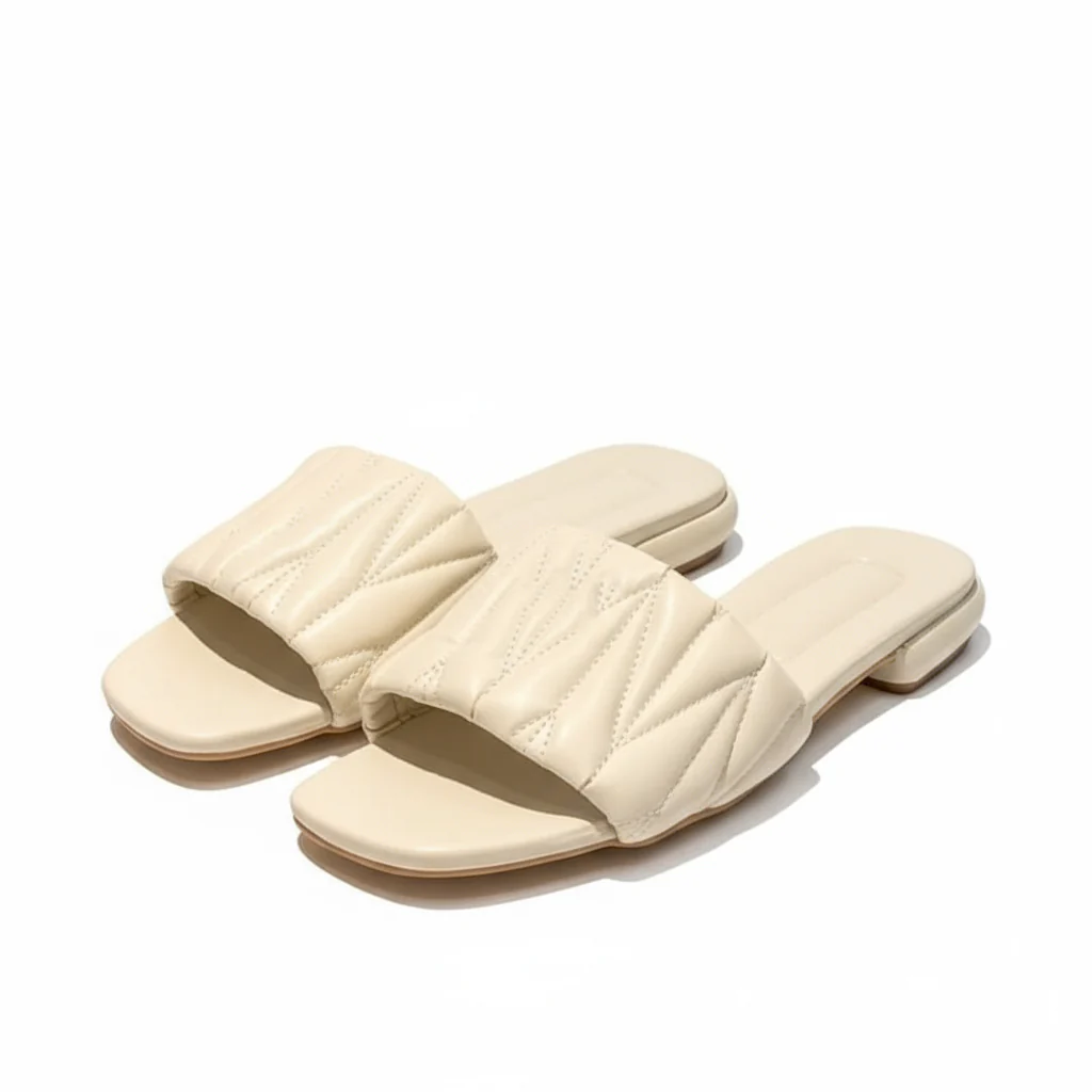 Classic Anti-Slip Leather Flat Shoes - Image 2