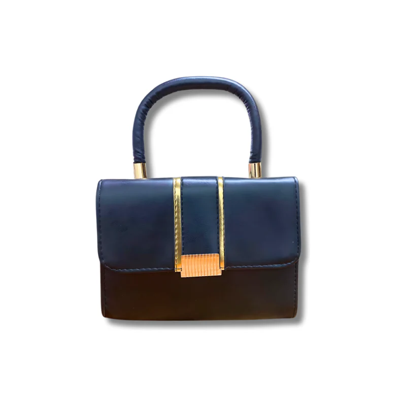 Classic Leather Crossbody Handbag - Image 5