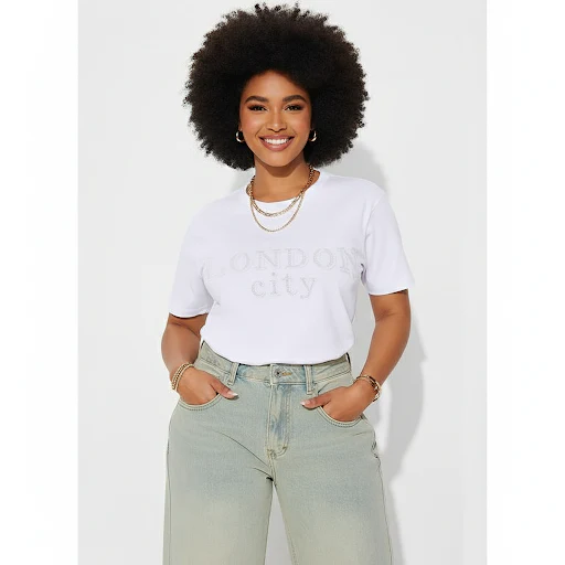Classic 'LONDON' Logo Tee Shirt - Image 3