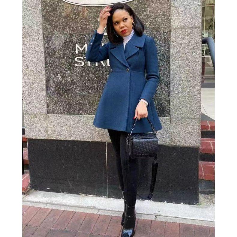 Classy Buttoned Coat - Image 2