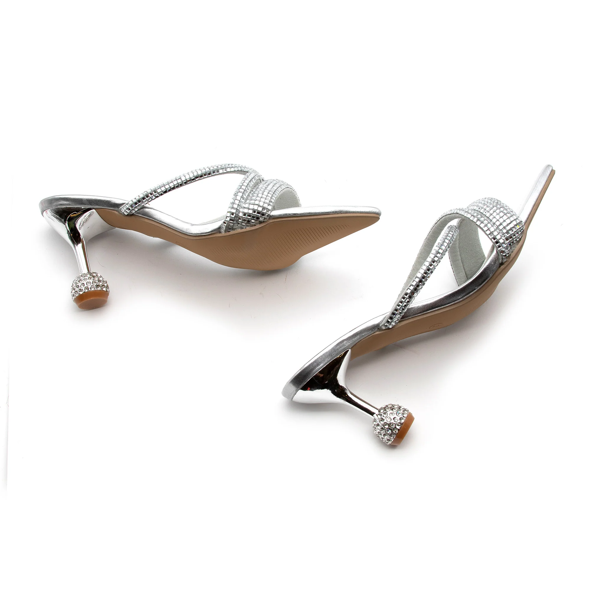 Classy Open-Toe Short Heel - Image 6