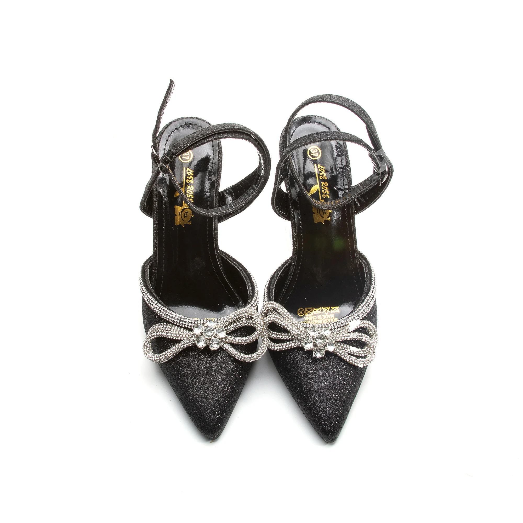 Classy Rhinestone Short Heel - Image 7