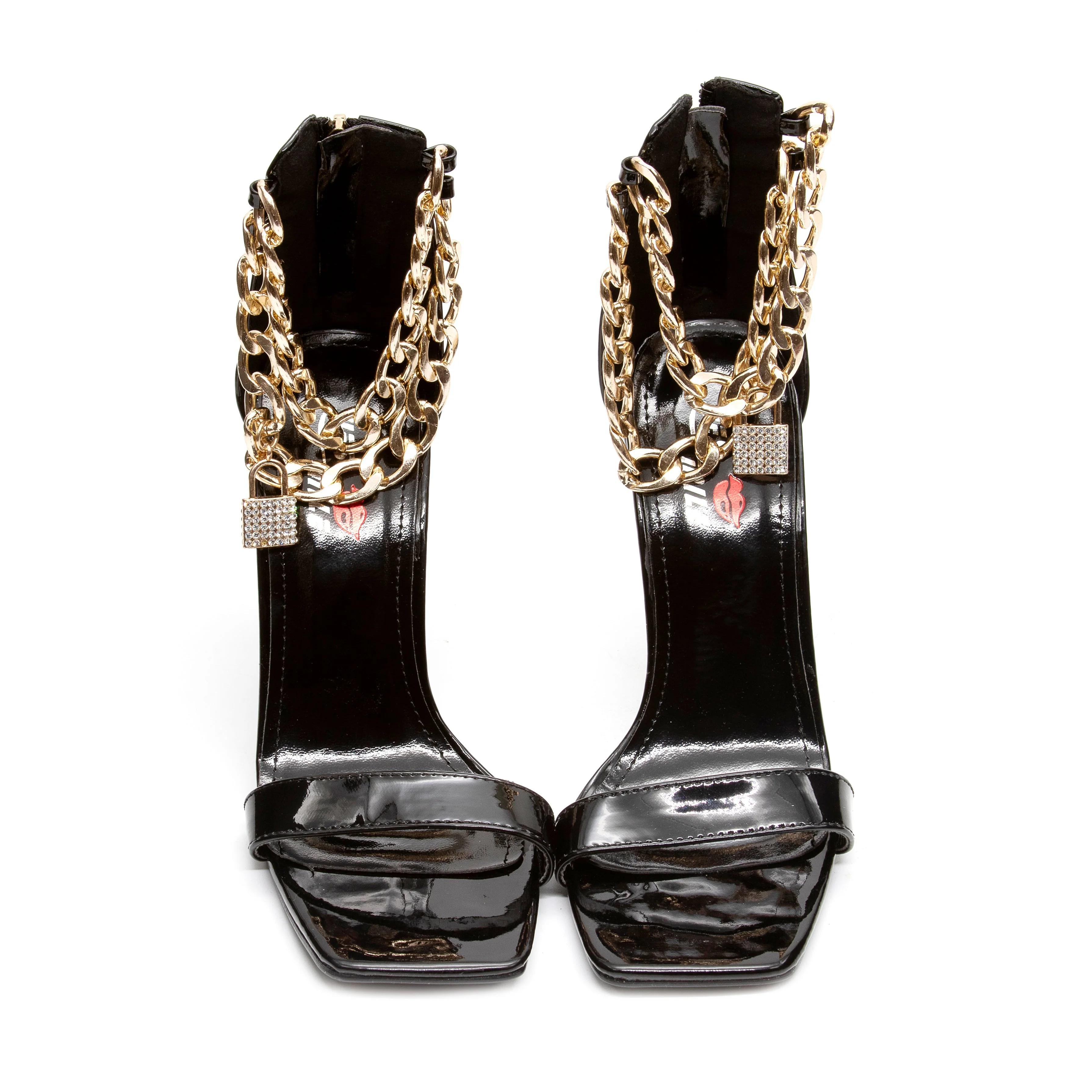 Classy Transparent Heel Sandals - Image 9