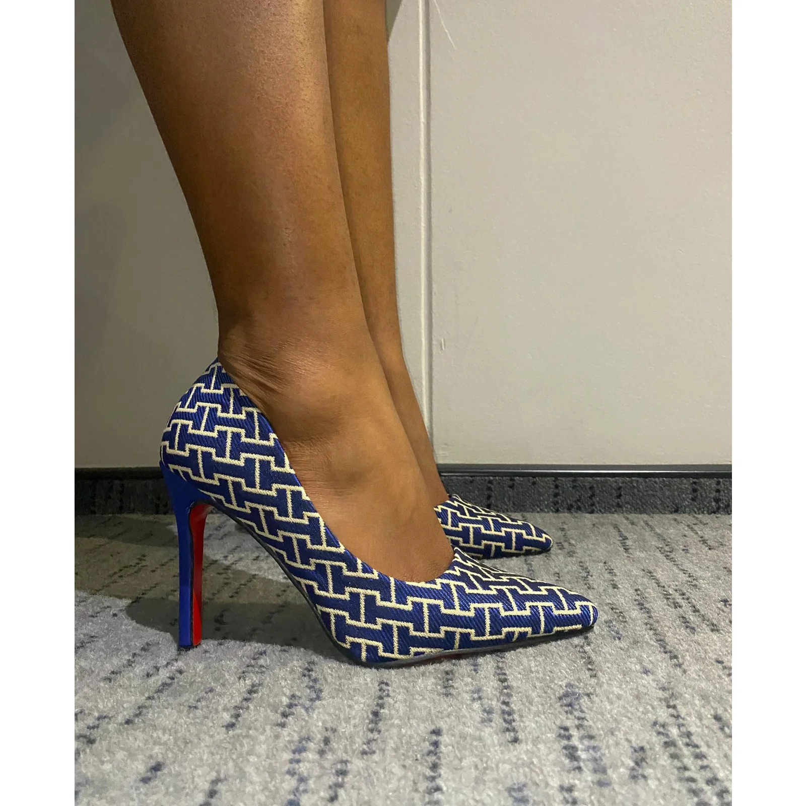 COLOR FULL HIGH HEEL SHOES - Image 2