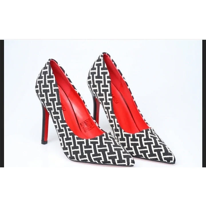 COLOR FULL HIGH HEEL SHOES - Image 6