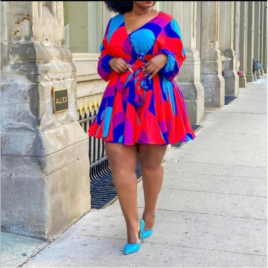 Colorful Mini Dress - Image 2