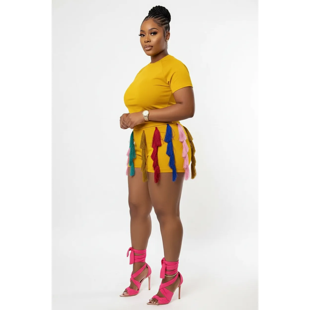 Colourful Short Summer Set