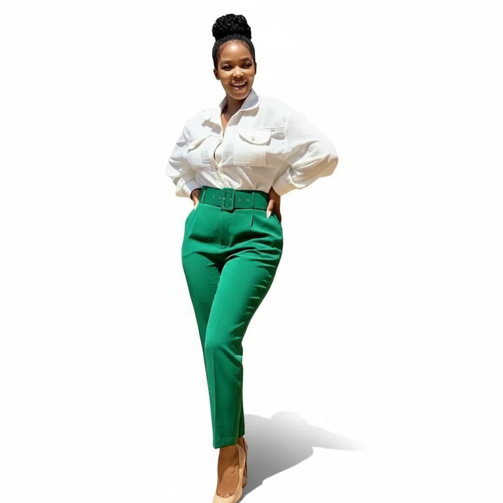 High Waisted skinny formal pants - Image 4