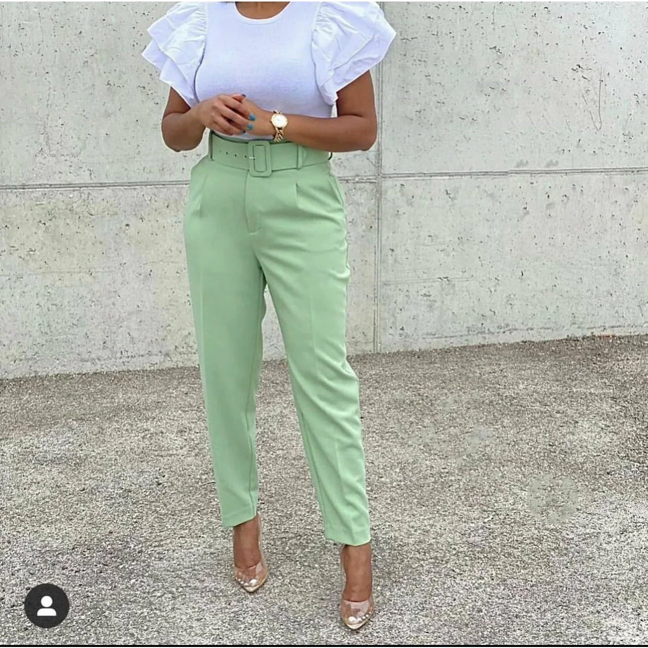 High Waisted skinny formal pants - Image 7