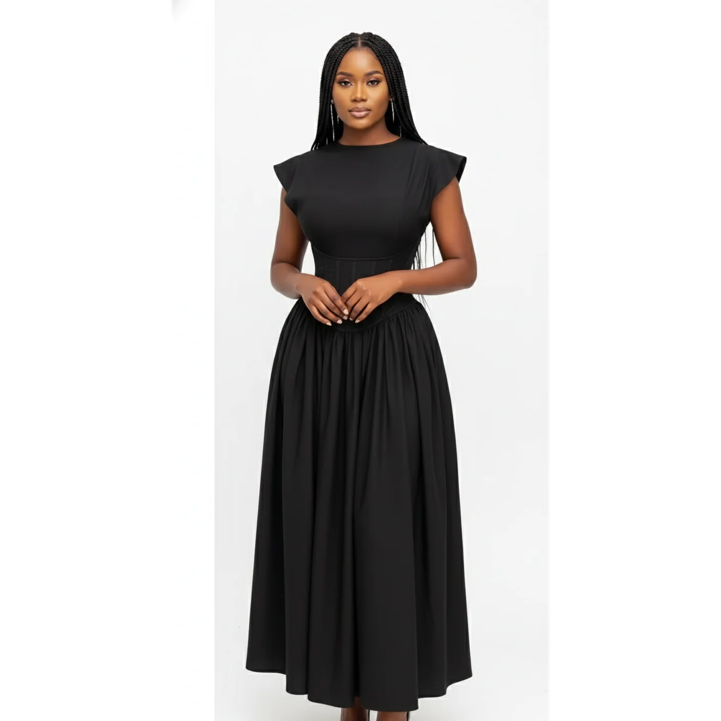 Corset Sleeveless Dress - Image 3
