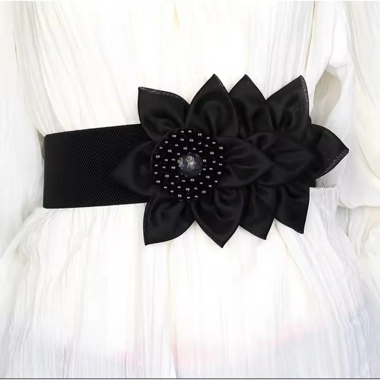 Corsets Waistband Belts Bow Decoration Wide Belt. - Image 4