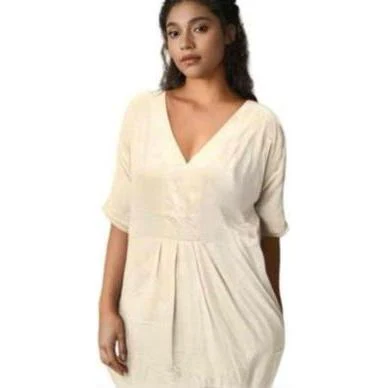 Cotton Kaftan Maxi Dress - Image 3