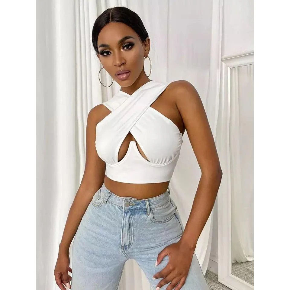 Criss Cross Tank Top - Image 2