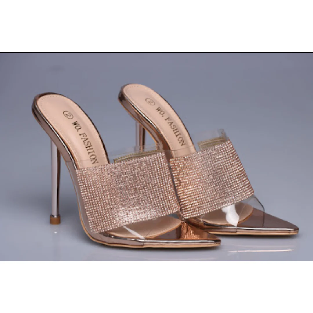Glitter Crystal High Heels - Image 2