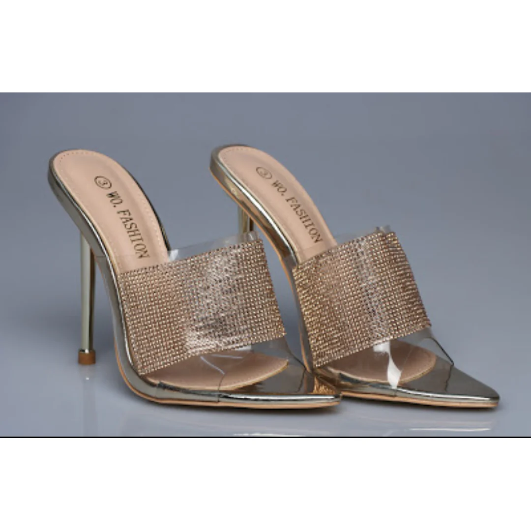 Glitter Crystal High Heels - Image 3