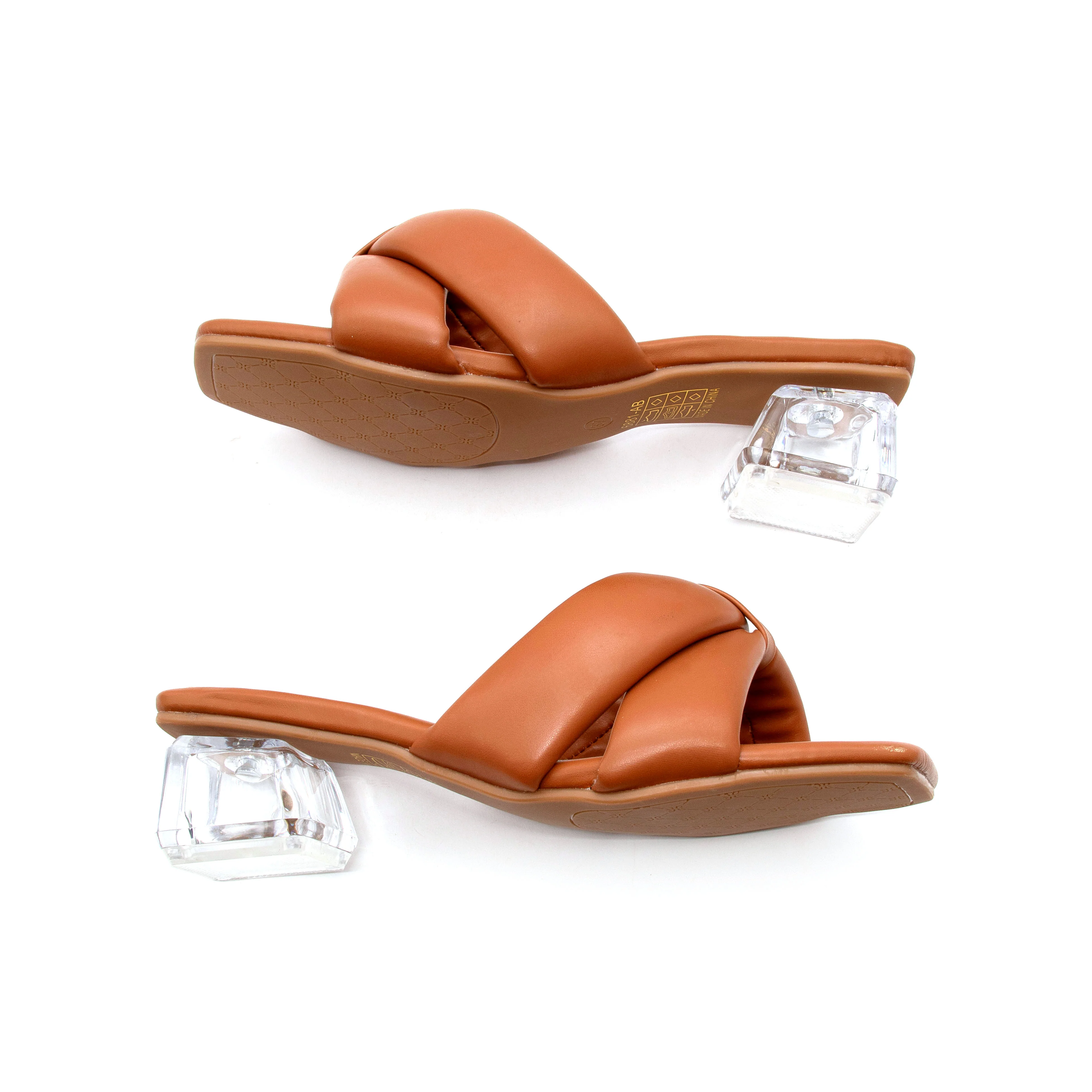 Crystal Low Heel Mules - Image 4