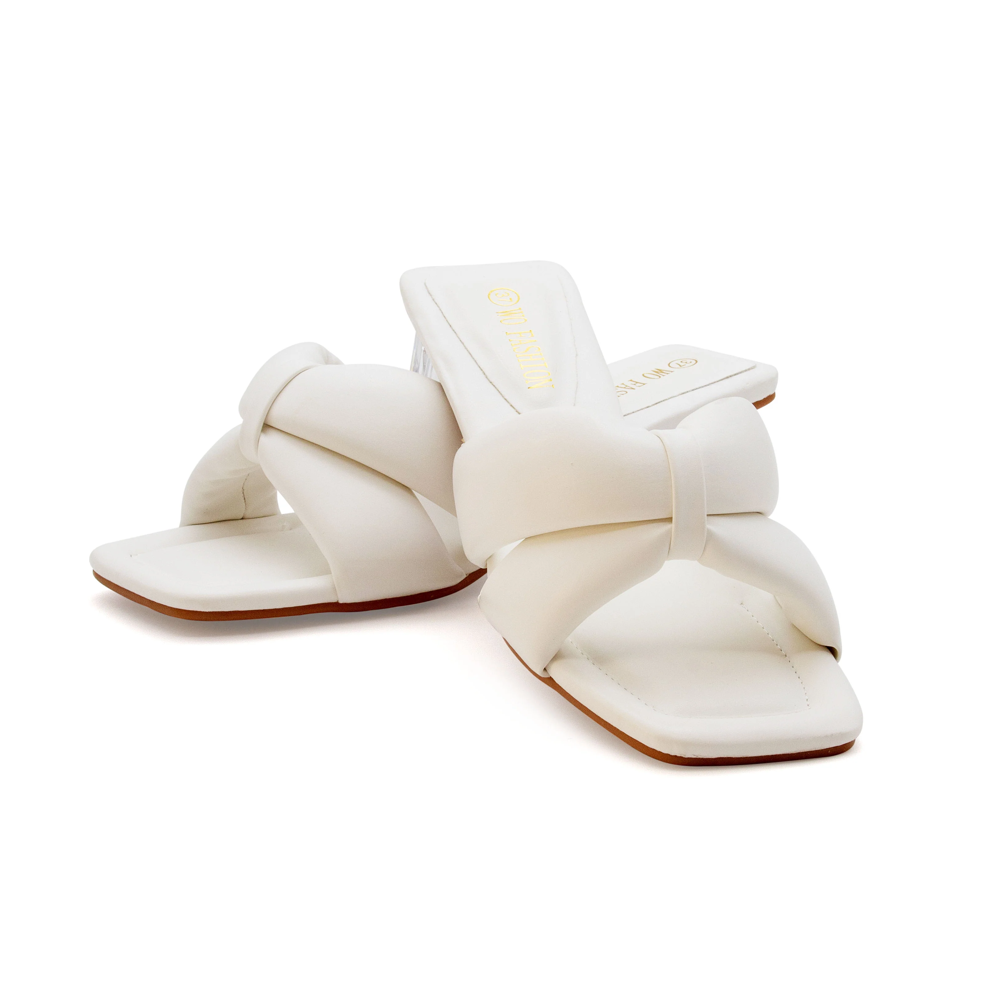 Crystal Low Heel Mules - Image 6