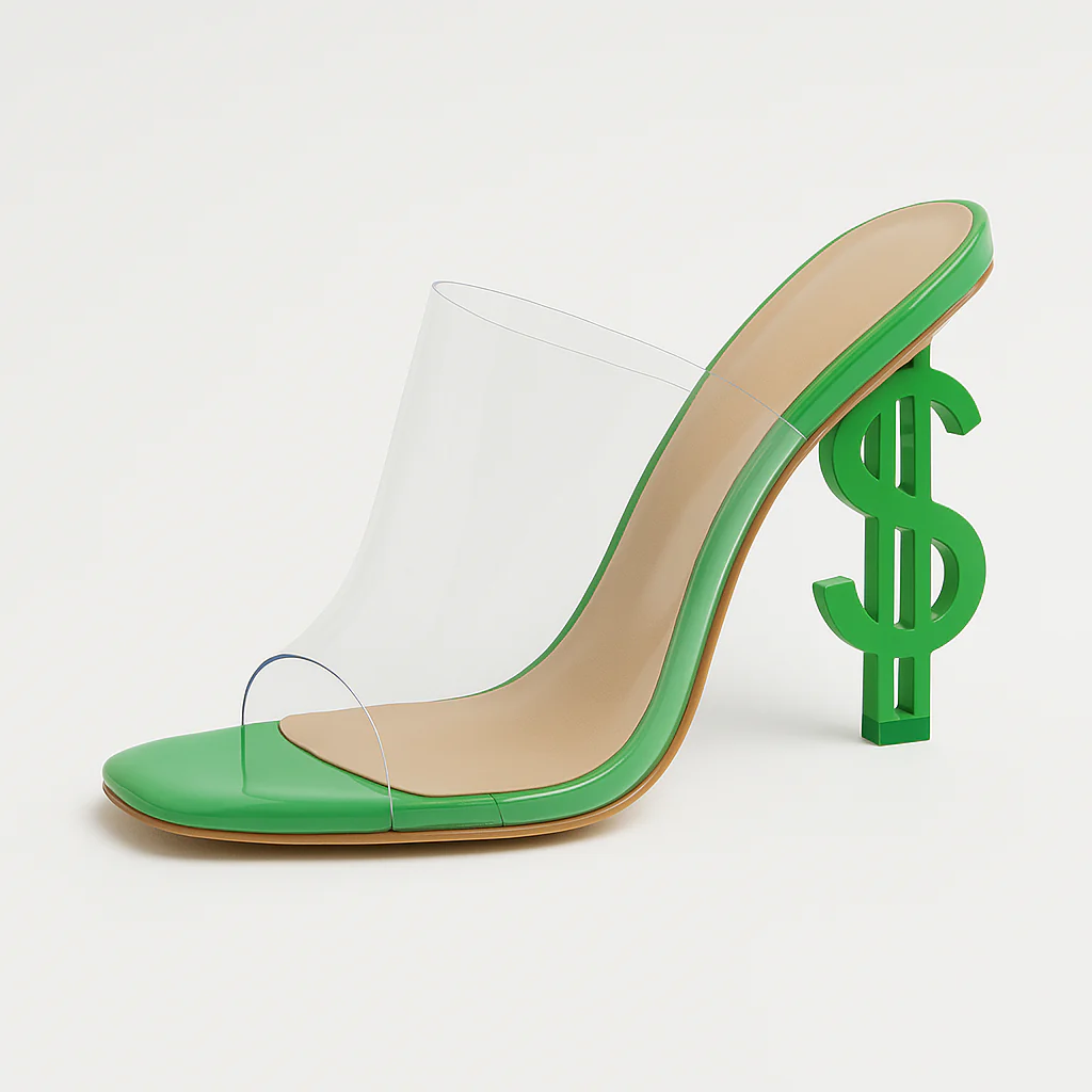 Crystal Women's Dollar heel Shoes. - Image 10