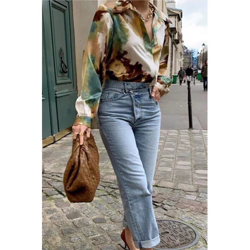 Single Breasted  Casual Blouse - Image 2