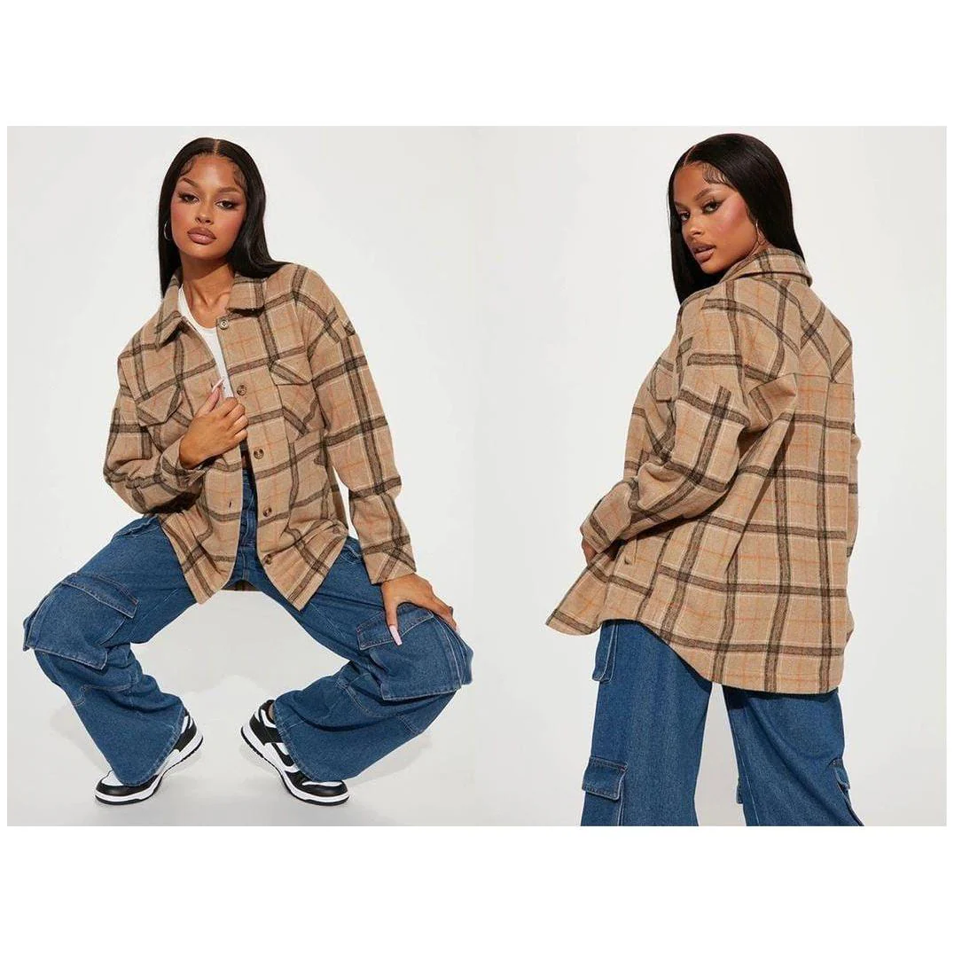 Plaid Collar Shirt - Image 3