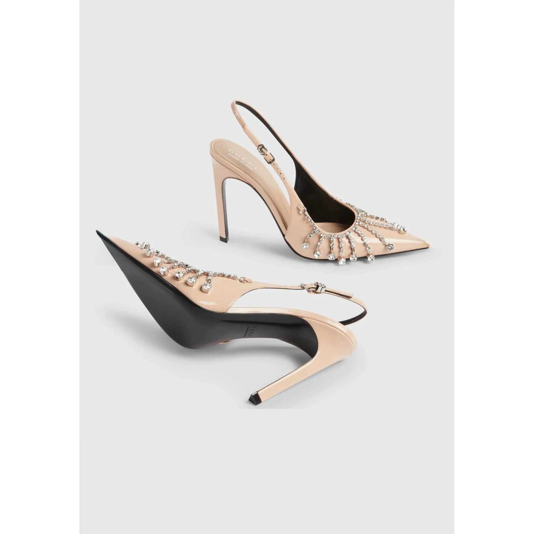 Diamond Embellishment Stiletto Pointed-Toe Shoes. - Image 10