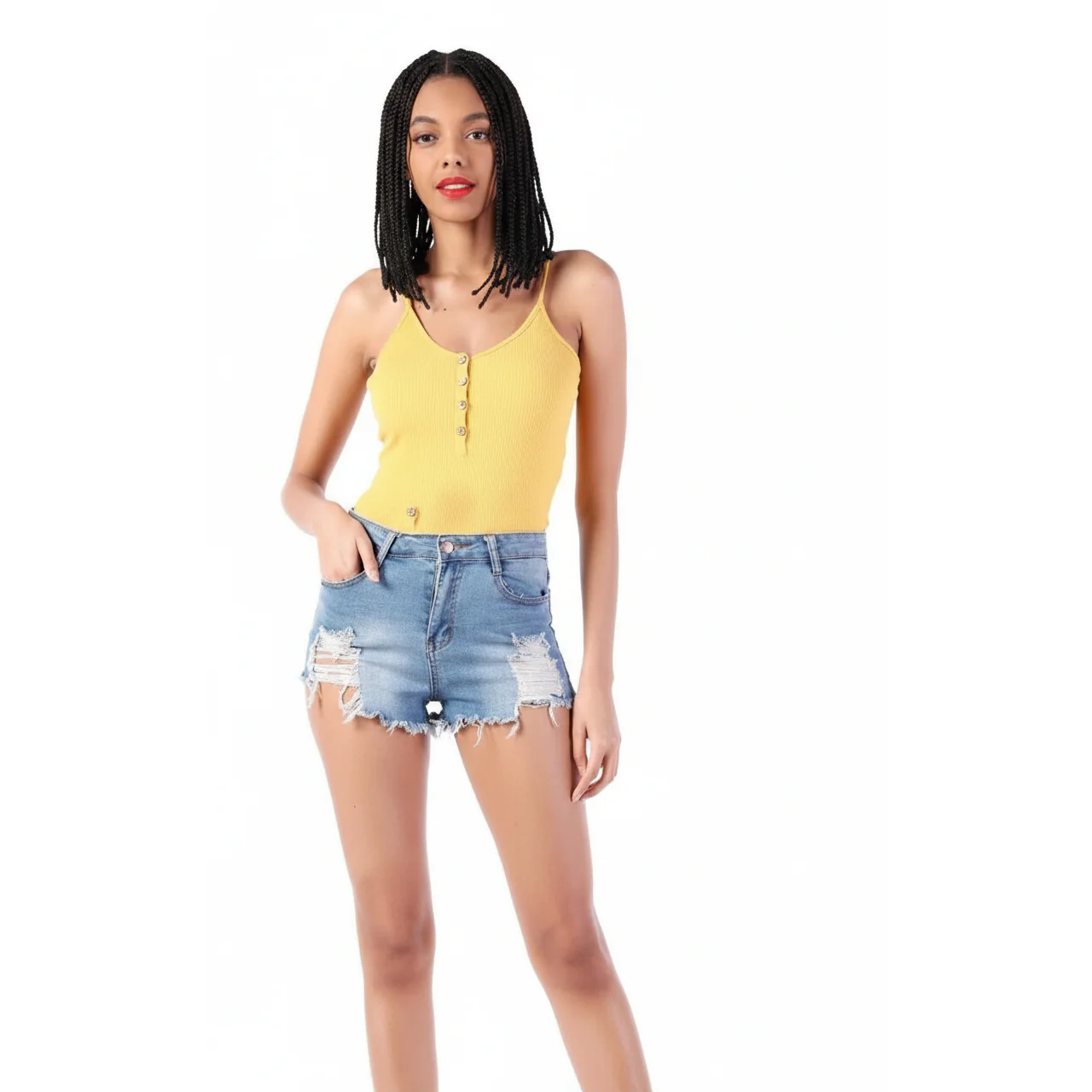 Distressed Bam Short - Image 3