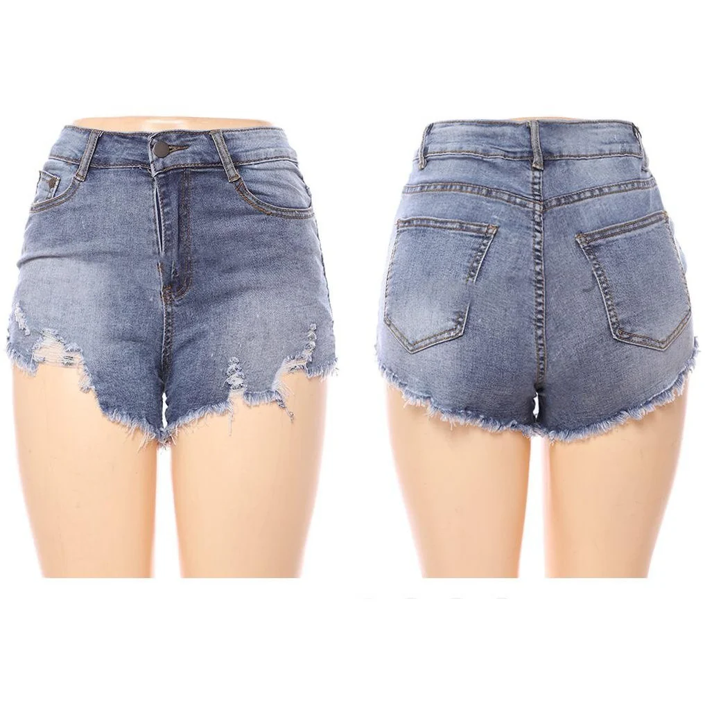 Distressed Denim Bam Short - Image 3
