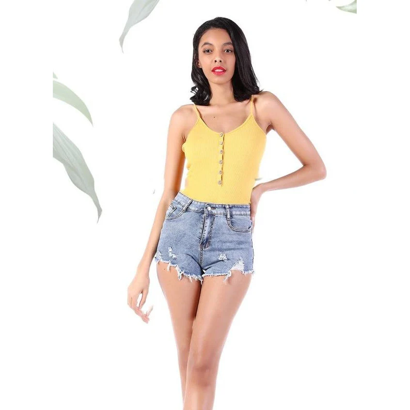 Distressed Short Denim - Image 3