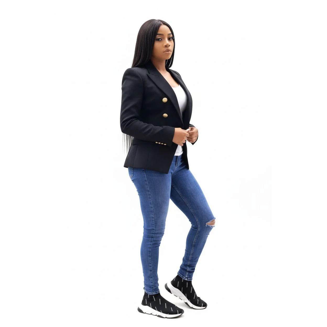 Double Breasted Blazer - Image 5