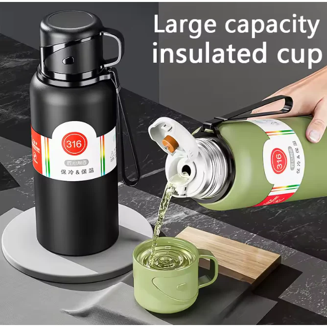 Double Wall Insulated Stainless Steel Vacuum Flasks & Thermoses - Image 6