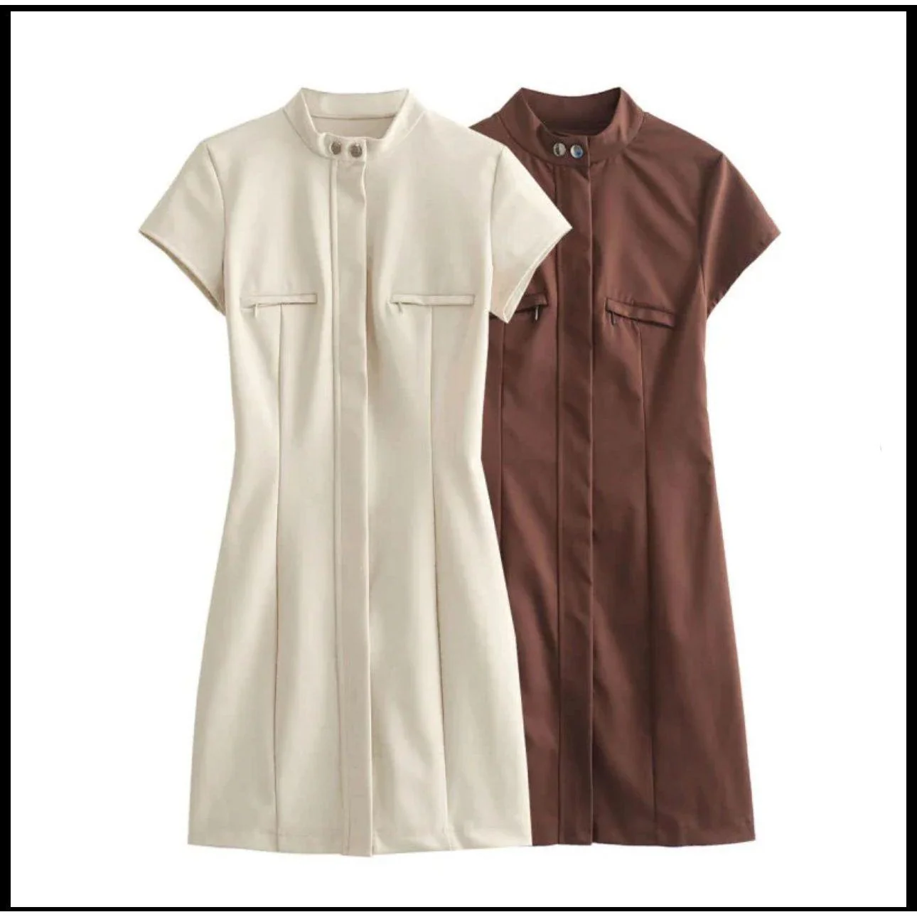 Elegant Women Summer Mini Dress - Image 4