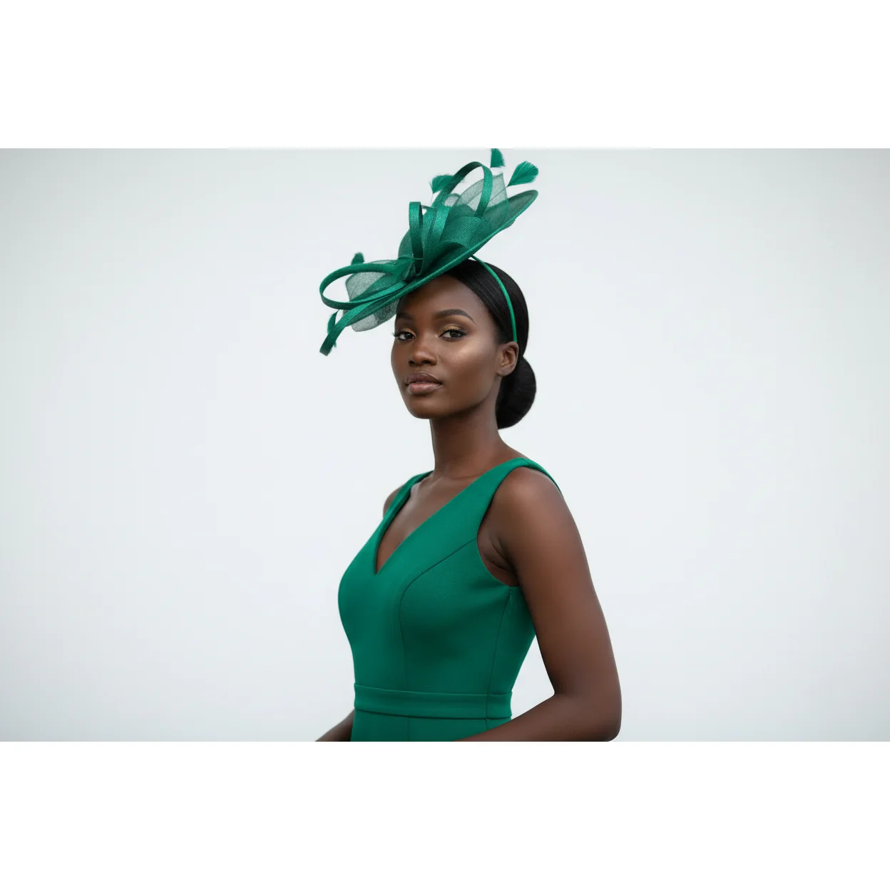 Pillbox Formal Fascinator Hat - Image 6