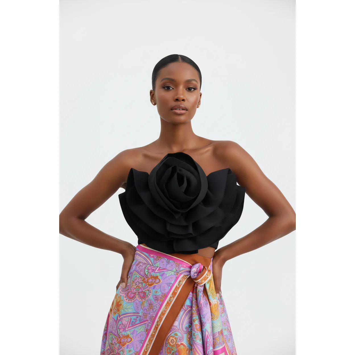 Fashion Sleeveless Crop Top - Image 3