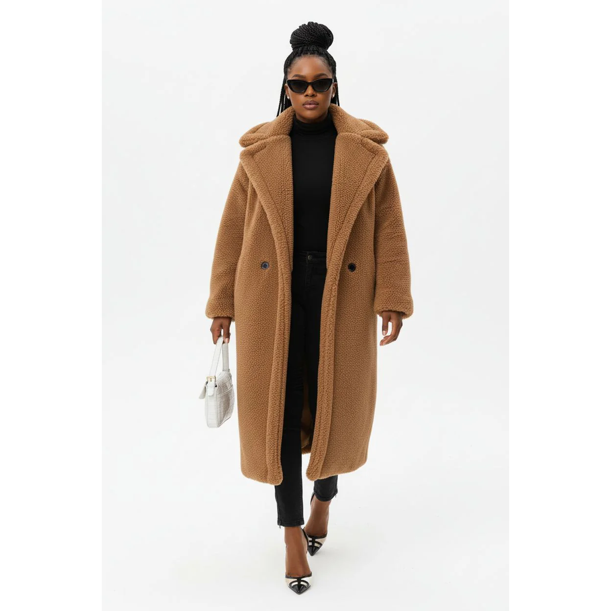 Faux Fur Teddy Coat. - Image 7