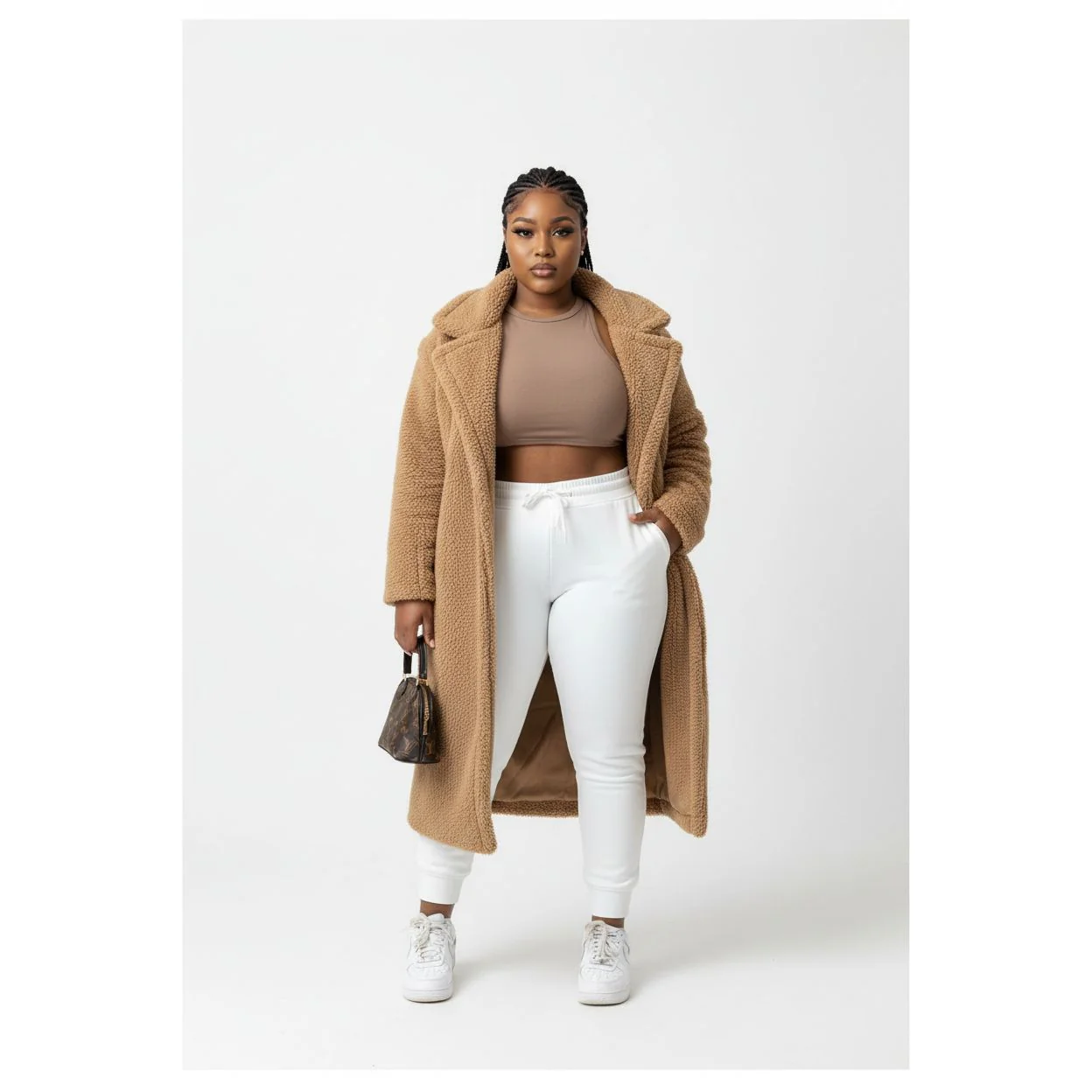 Faux Fur Teddy Coat. - Image 9