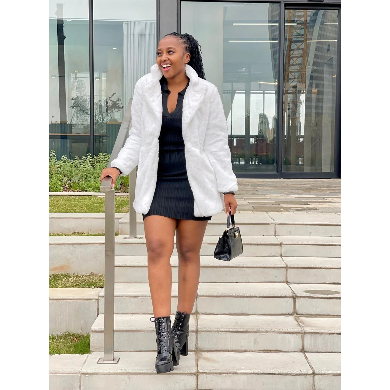 Faux fur Warm Coat - Image 2