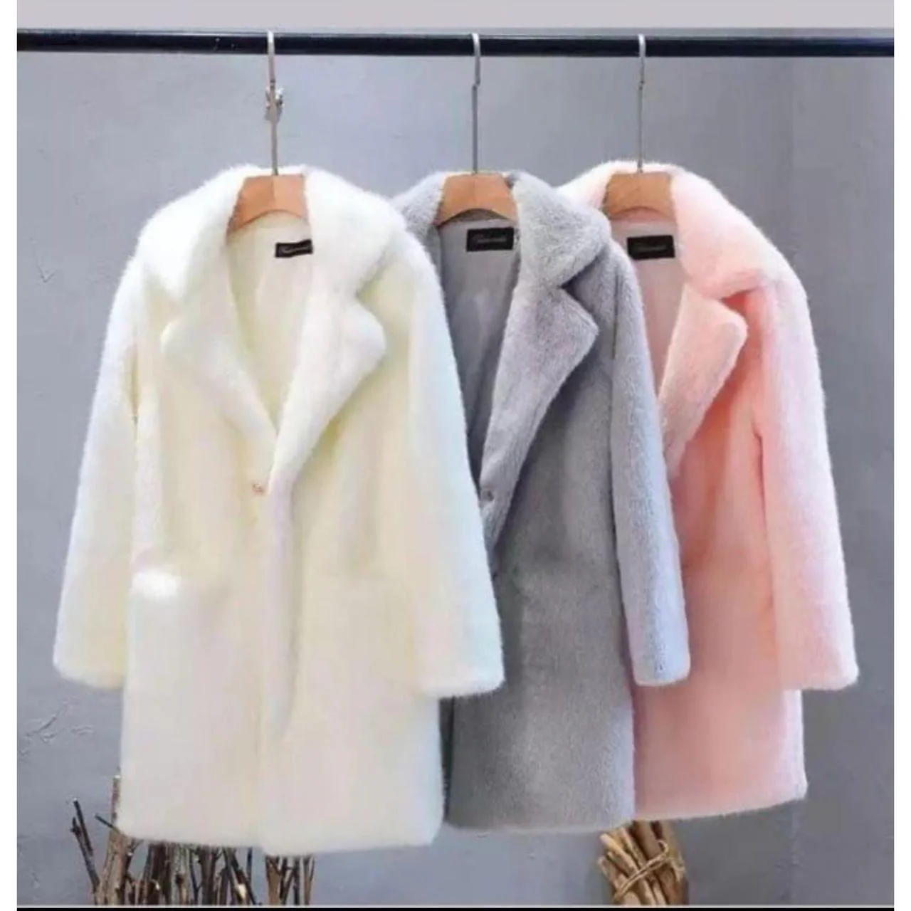 Faux fur Warm Coat - Image 4