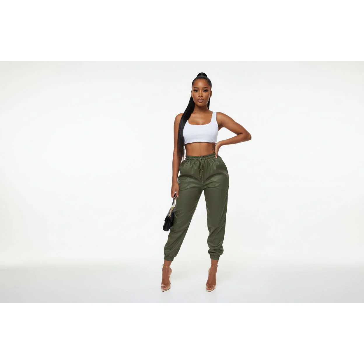 Faux Jogger Pants - Image 2