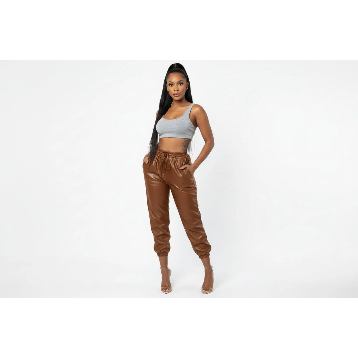 Faux Jogger Pants - Image 3