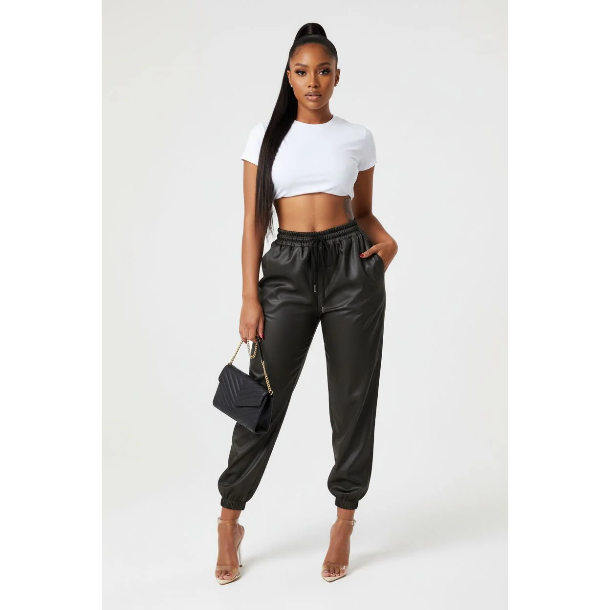 Faux Jogger Pants - Image 3