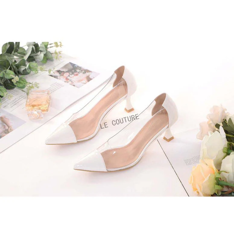Casual Pointed Toe Short Heel Sandals - Image 6