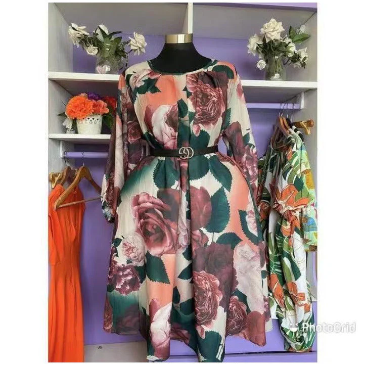 Floral Bubble Dress - Image 4